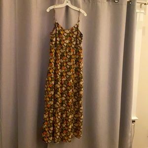 J crew tiered maxi dress EUC